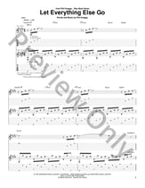 Let Everything Else Go Guitar and Fretted sheet music cover